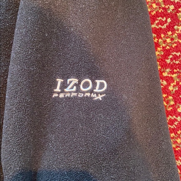 Izod black polar fleece jacket - Picture 4 of 6